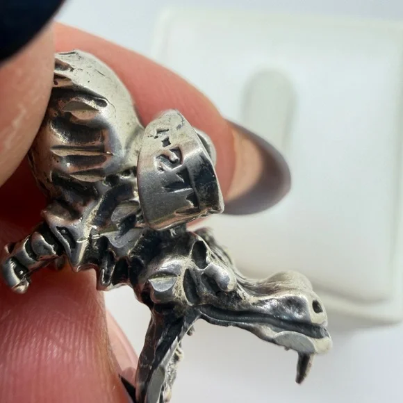 Possible vintage TAXCO sterling silver Hippopotamus charm or pendant! - Picture 14 of 14